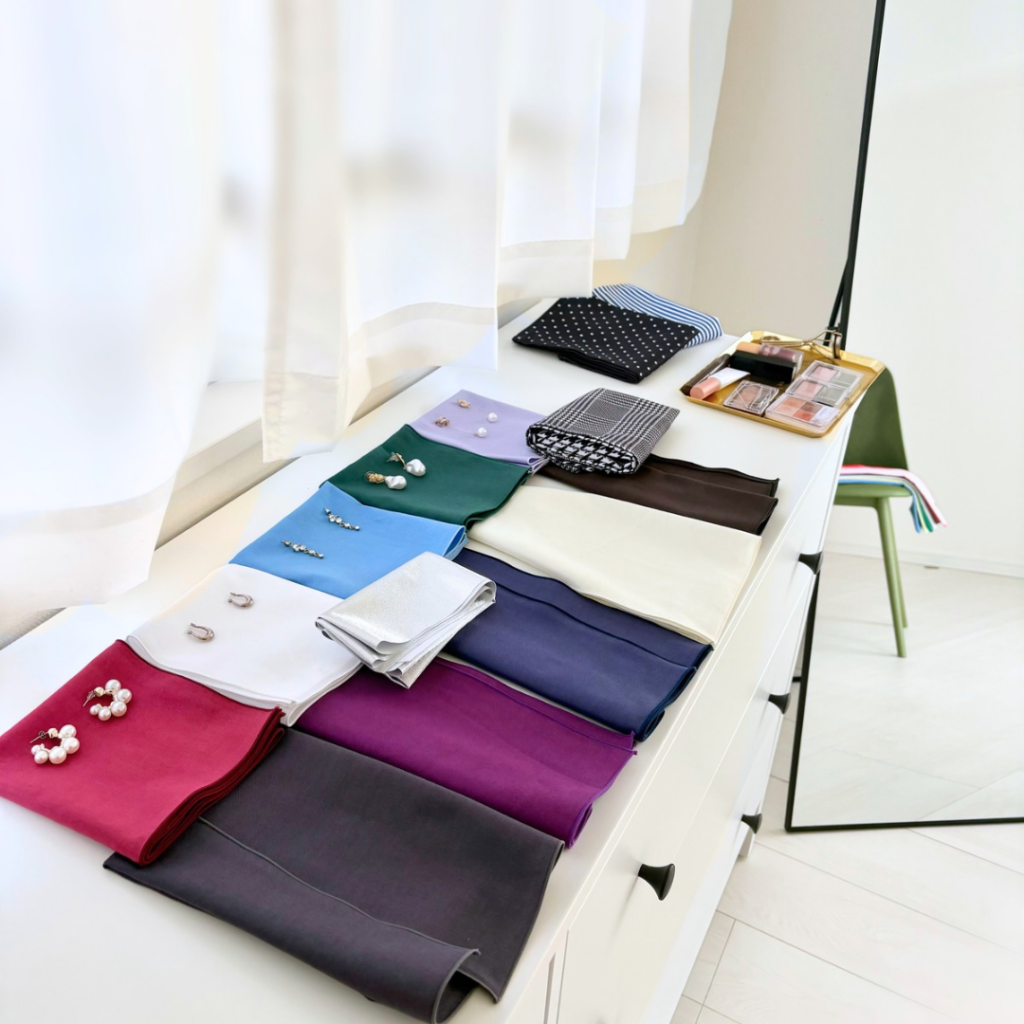 藍｜福岡・久留米・熊本16タイプパーソナルカラー診断・骨格診断・顔タイプ診断